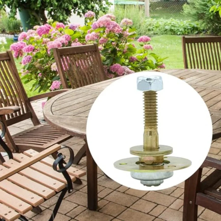 4 قطعة كرسي متأرجح الأثاث تحمل ربط قطعة كرسي متأرجح تحمل مسامير البراغي أطقم الأثاث ربط الملحقات #5