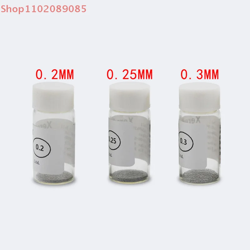 

BGA Lead Solder Balls 25000 Pieces/Bottle 0.25 0.3 0.35mm Chip Soldering Repair Solder Beads For Phone Computer Chip Weld