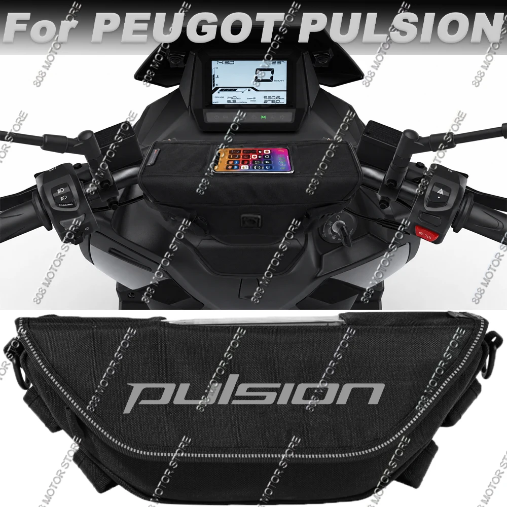 For Peugeot Pulsion evo gt Motorcycle accessories tools bag Waterproof And Dustproof Convenient travel handlebar bag