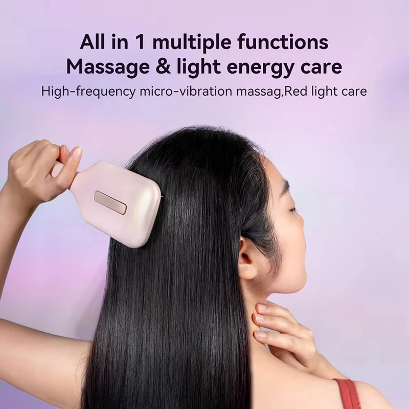 Scalp Massage Red Light Guide Comb Hair Growth Care