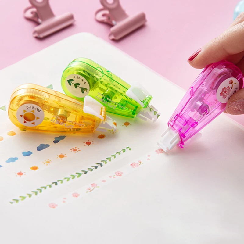 Cartoon starry sky lace sticker hand account decoration creative repair stationery with pattern decoration sticker toy gift
