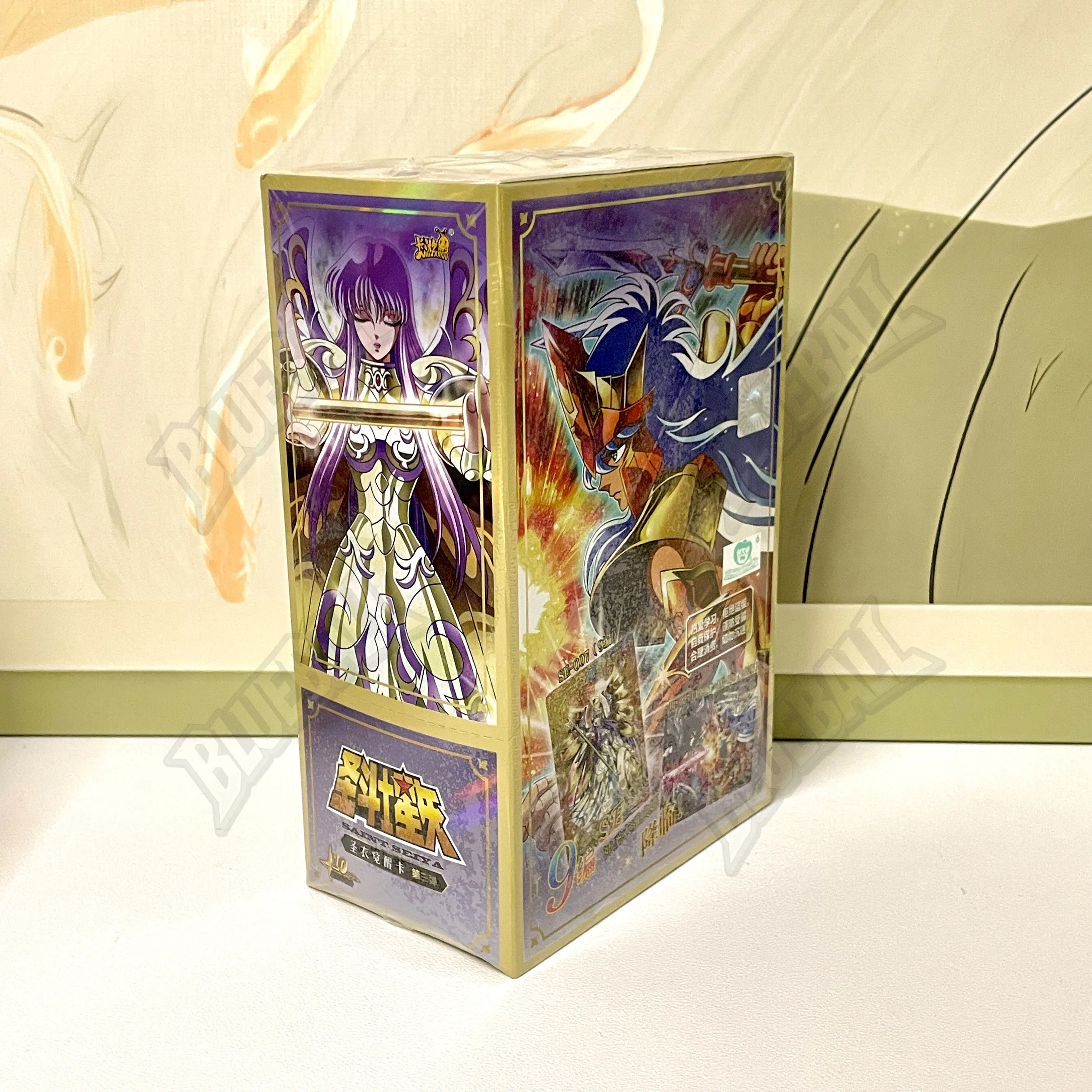 Original Kayou Saint Seiya Sammelkarten Comic-Version Sternvertragspaket Stoff-Erweckungs-Serie Seltene Sammelkarten Spielzeug Geschenk – Detail 3