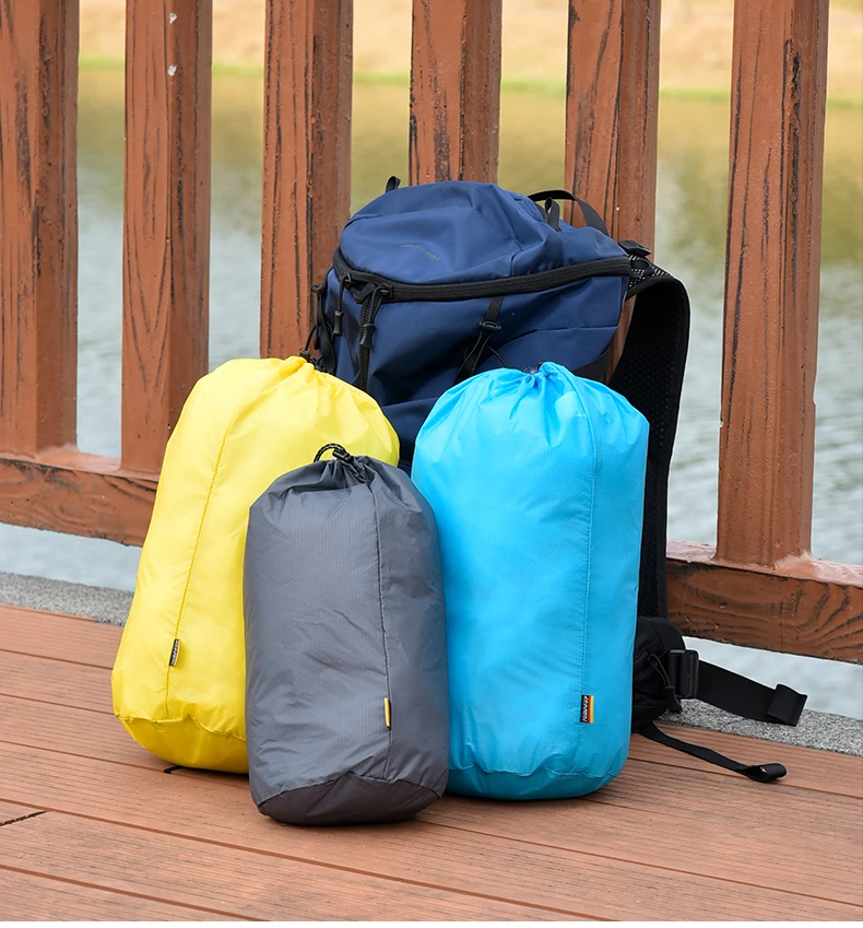 ANMEILU Dry Sack Dry Bag Splash-proof Bags Hiking Camping Bag Stuff Sacks Ultralight Drawstring Outdoor Waterproof Storage Bag