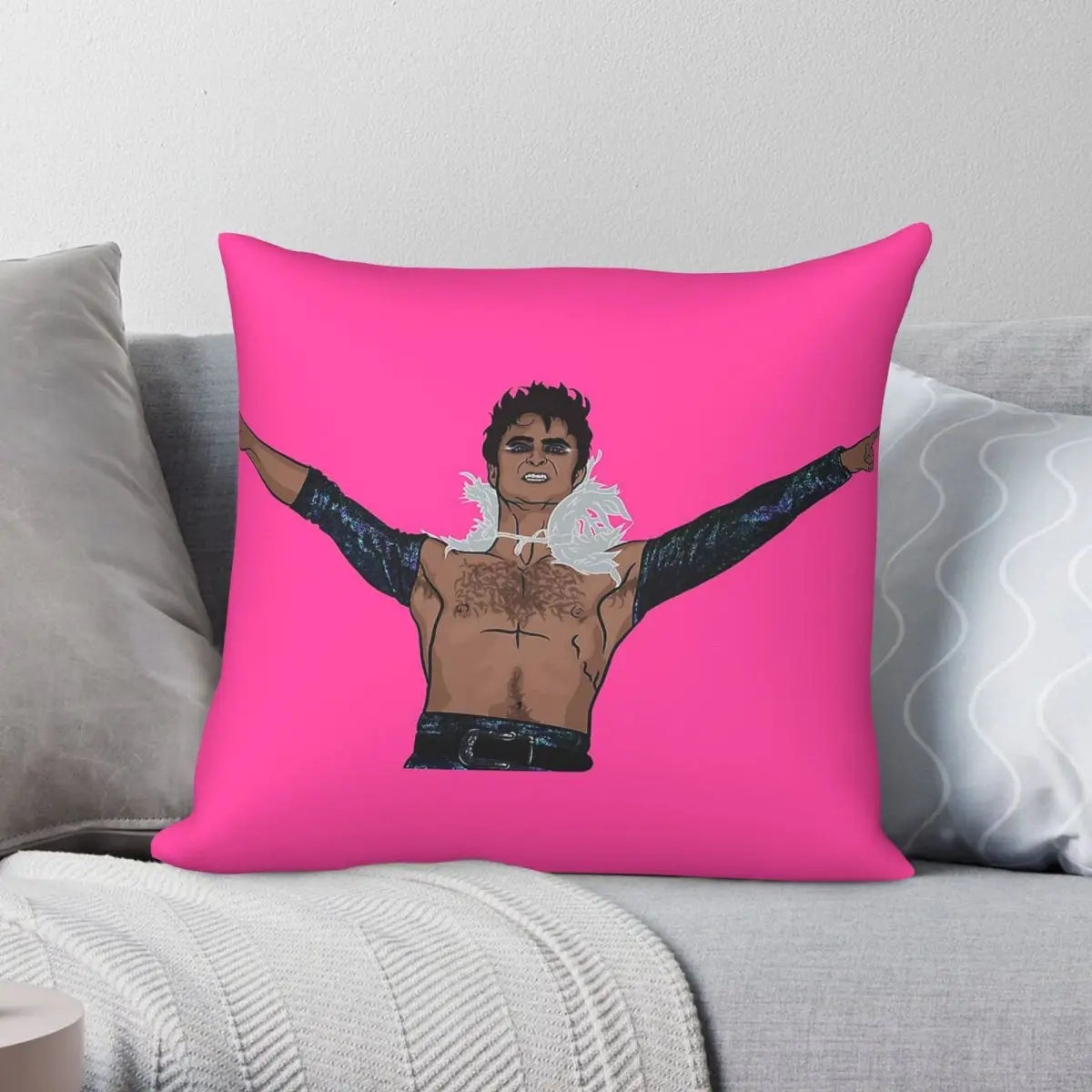 Daniel Radcliffe Oregon Trail Dance Square Pillowcase Polyester Linen Velvet Printed Decorative Throw Pillow Home Cushion Cover