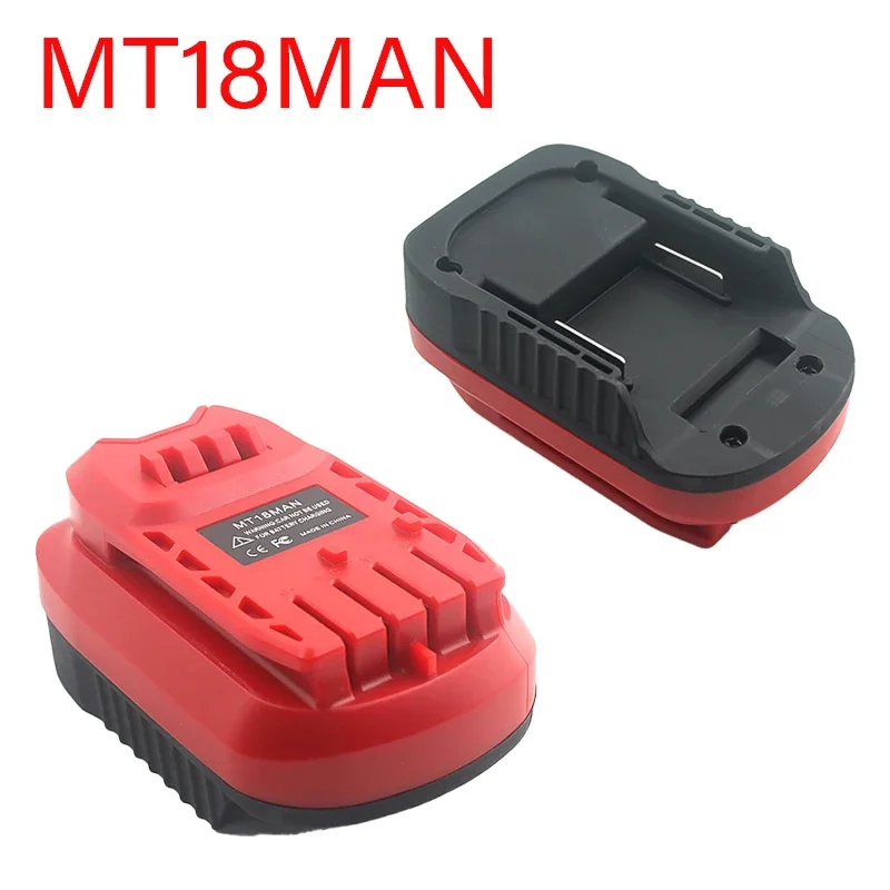 Battery Converter DM18MAN DM18SNAP MT18SNAP MT18MAN Adapter for Craftsman  Tool for Milwaukee, for Dewalt 18V Lithium Battery