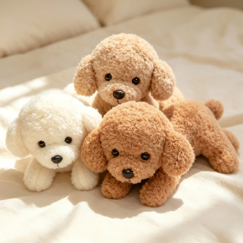 

Kawaii Lying Dog Plush Toy Soft Puppy Pillow Cute Cartoon Stuffed Animal Pet Doll Cushion Room Decor Baby Girls Birthday Gift