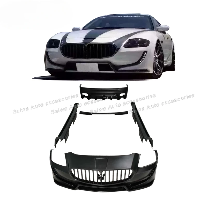 Quattroporte High Quality FD Style Body Kit For Maserati Quattroporte 2004-2018 With Upgraded Front Bumper Facelift Car Parts