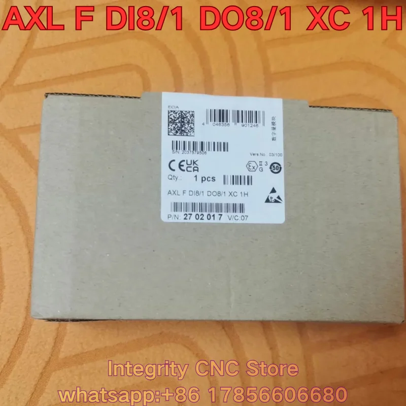 New AXL F DI8/1 DO8/1 XC 1H PLC module 2702017