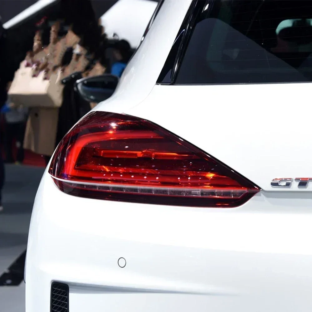 Image of Für VW Scirocco 2009-2014 Auto Rückleuchten Upgrade Komplett Neue Streamer Blinker Rücklichter Zubehör LED Auto Rücklichteinheit