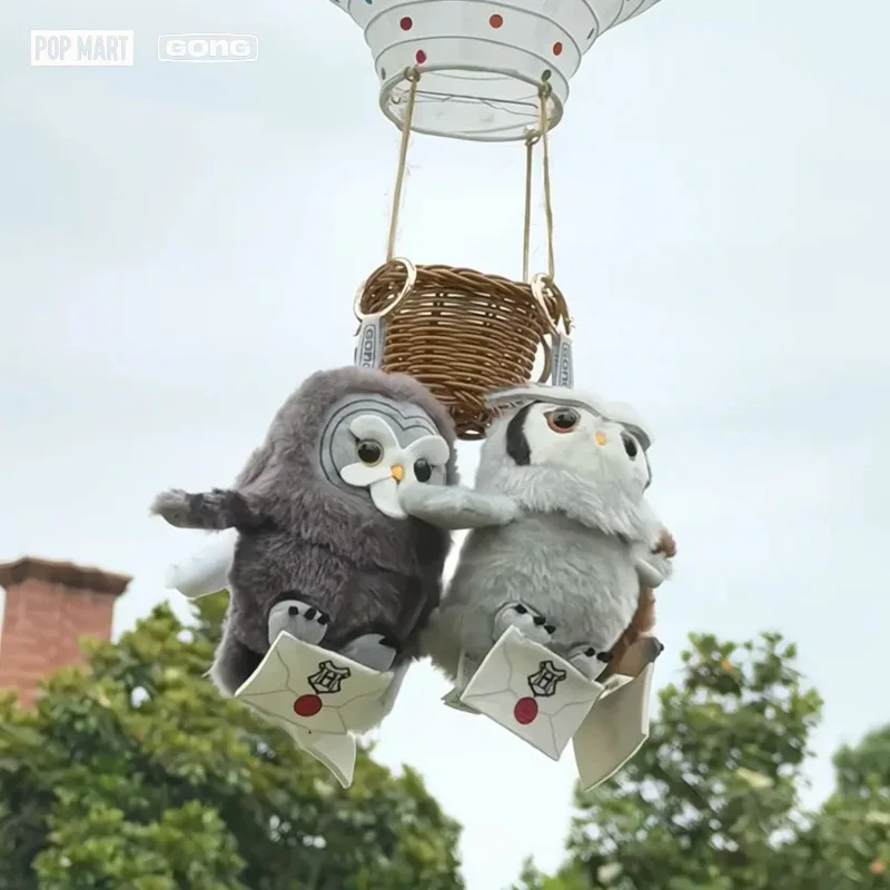 POP MART GONG Harry Potter Hedwig Blind Box Cute Owl Plush Doll Fashion Backpack Pendant Anime Movie Accessories Gift view 5