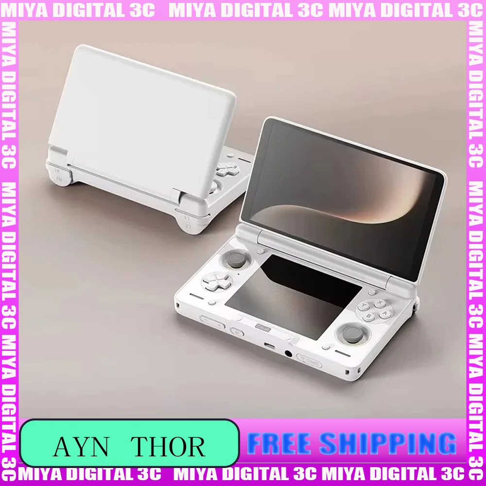 AYN Thor وحدة تحكم ألعاب محمولة بشاشة مزدوجة 6 بوصة OLED 120 هرتز 1080*1920 شاشة SD 8Gen الإصدار الثاني 16GB + 1t مشغل ألعاب محمول #1