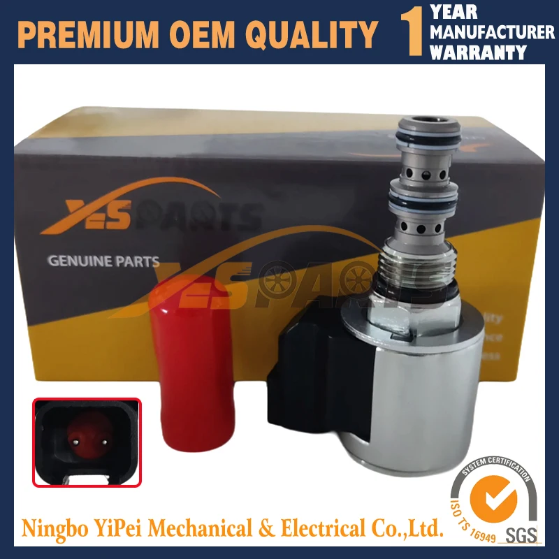 423-4562 صمام الملف اللولبي 12 فولت لحفارات كاتربيلر 304E2/305E2/306E/307E/308E/F