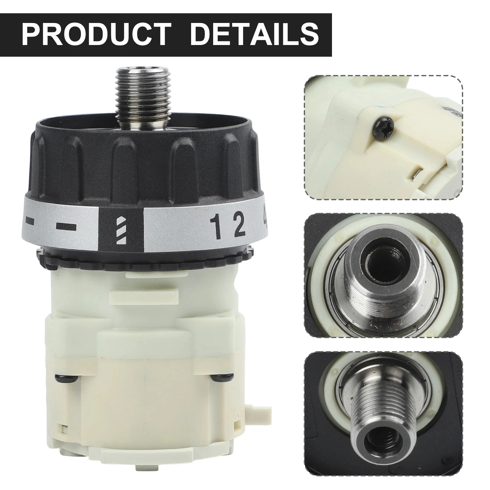 for Power Tool Maintenance Drill Metal Assembly DF488 Replacement for Direct Fit Installation Spare Unit Power Tool