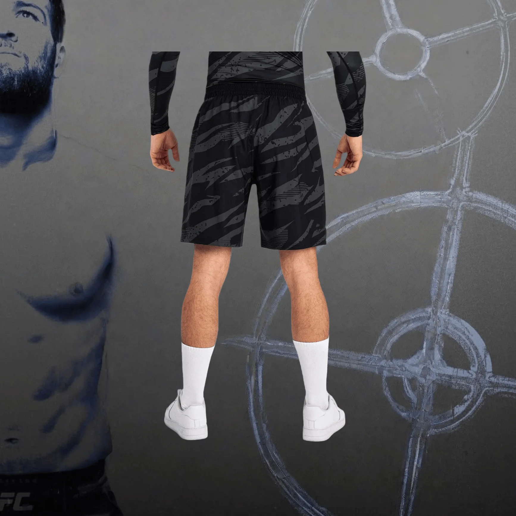 2026 novos shorts de combate de boxe das mulheres dos homens respirável secagem rápida shorts de treinamento de grandes dimensões moda rua legal esporte shorts