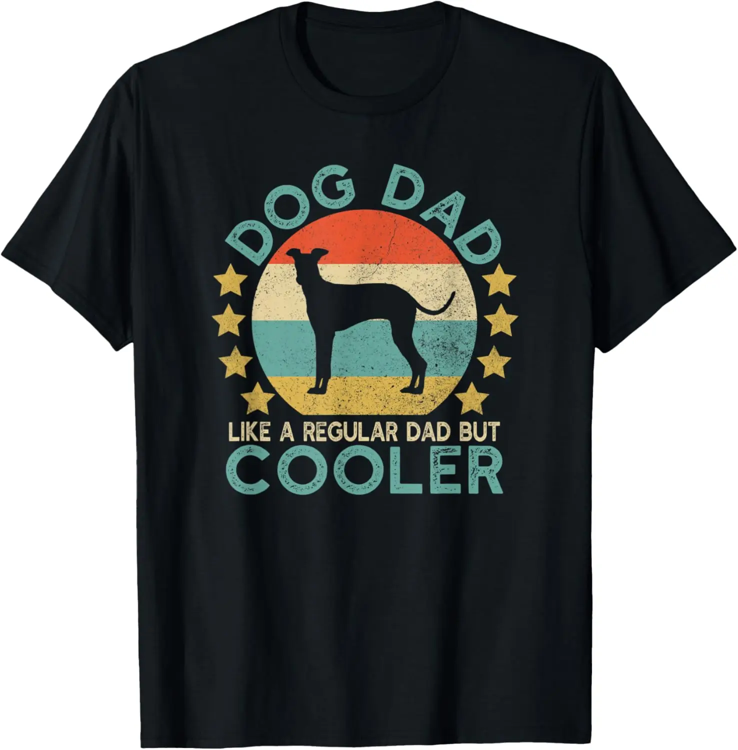 

Mens Vintage Funny Italian Greyhound Dog Dad Gift for Owner T-Shirt