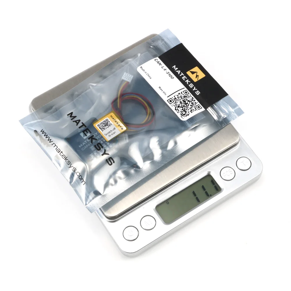 MATEKSYS CAN‑L4‑3100 Magnetometer RM3100 Geomagnetic Compass Sensor  For RC Model Airplane & DIY Parts