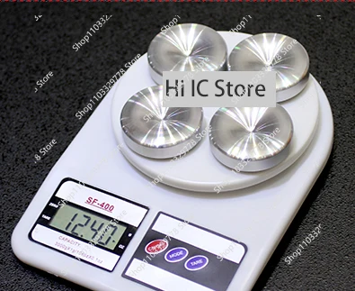 Soporte de aluminio y abedul para equipos de audio Hi-Fi, estante para amplificador, marco para decodificador, amortiguador de vibraciones, trípode, patas aisladoras, puntas de soporte.