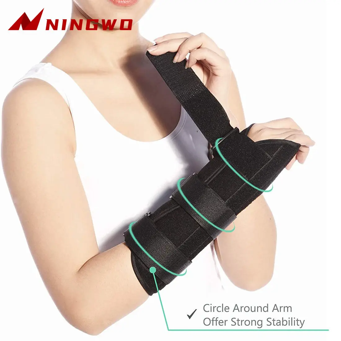 

Wrist Support Carpal Tunnel Wrist Protector Brace Wristbands Splint Adjustable Orthopedic Wristband Tendonitis Arthritis Sprains