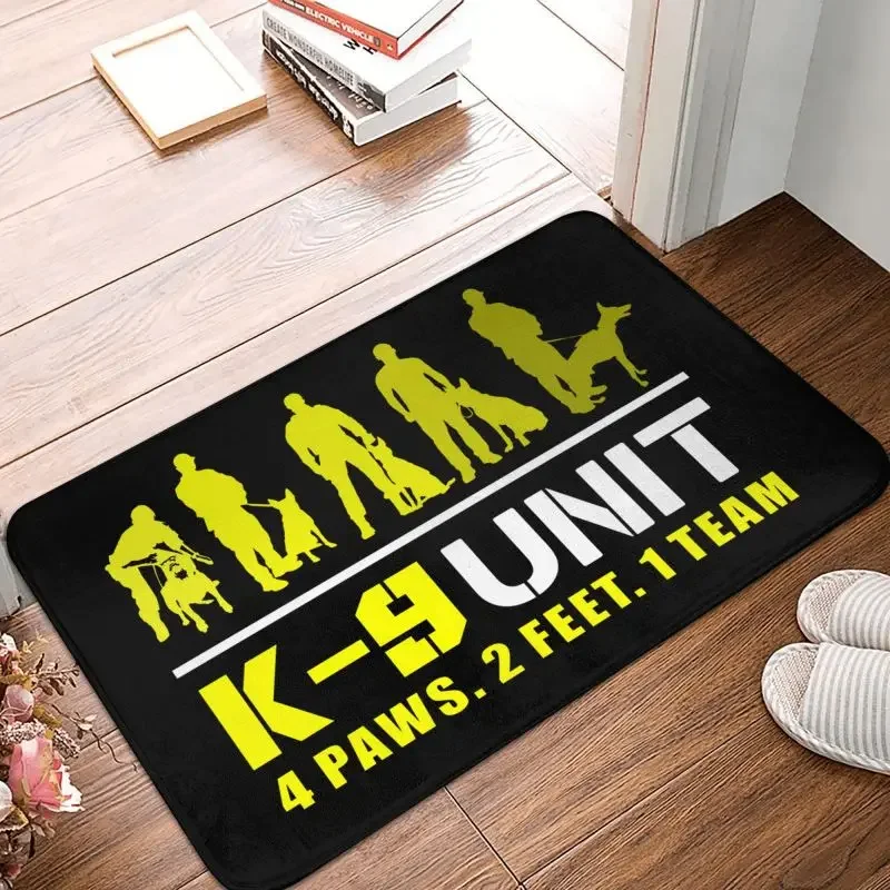 K9 Unit Malinois Doormat Mat Anti-Slip Belgian Shepherd Dog Bathroom Kitchen Living Room Rug Carpet 40*60cm