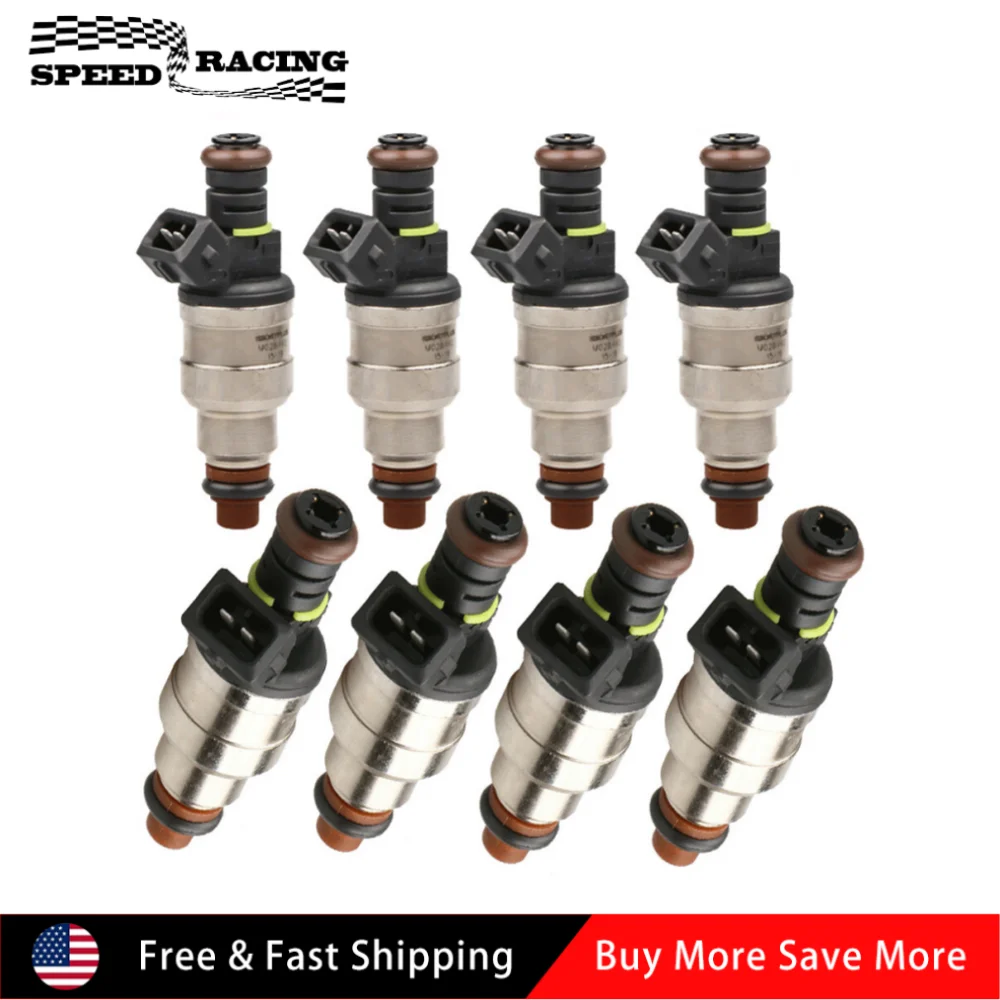 

8pcs 42LB Fuel Injectors For 1986-1995 Ford Mustang GT LX Cobra 5.0L 2003-2004 Ford Munstang Math Cobra