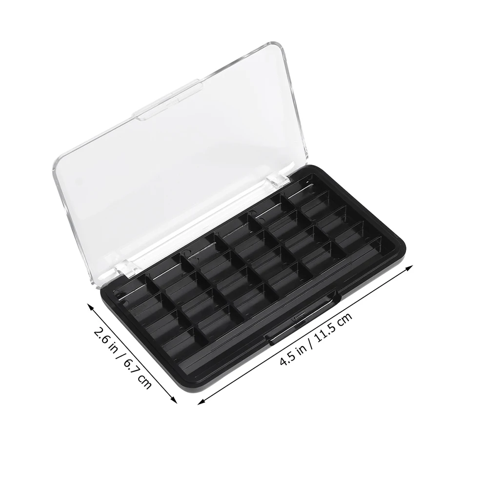 ตลับลิปบาล์มแบบ DIY กล่องบลัชออน พาเลทเครื่องสำอาง อุปกรณ์แต่งหน้า ตลับเปล่าสำหรับอายแชโดว์ พาเลทแบบเติมได้