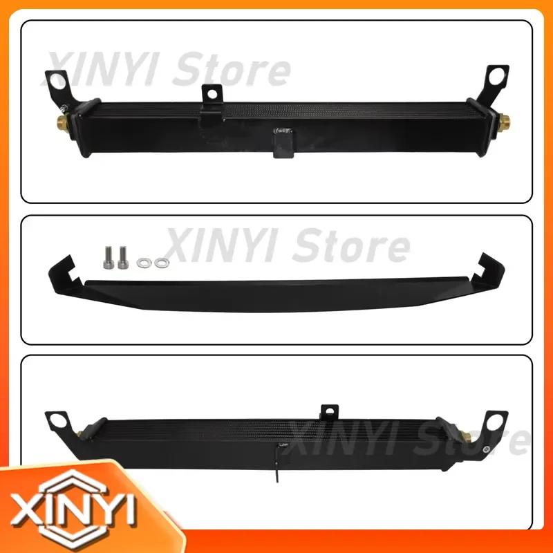 Aluminum Oil Cooler Kit Tuning Upgrade for RS4 B5 2.7 BiTurbo V6 Engine 380cv CNC Black 2000-2002 High Quality