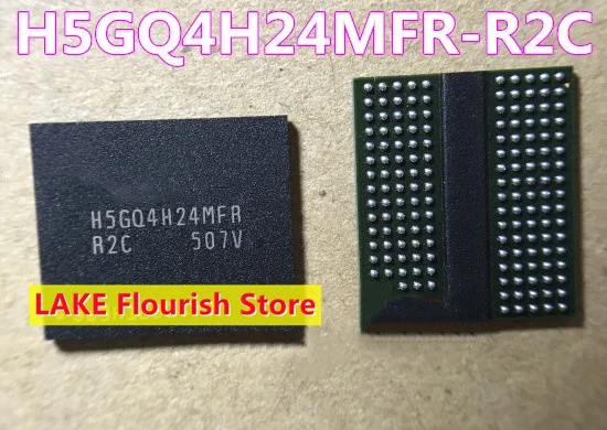 2 5 5 unids/lote gddr5 ddr5 bga h5gq4h24mfr r2c em estoque