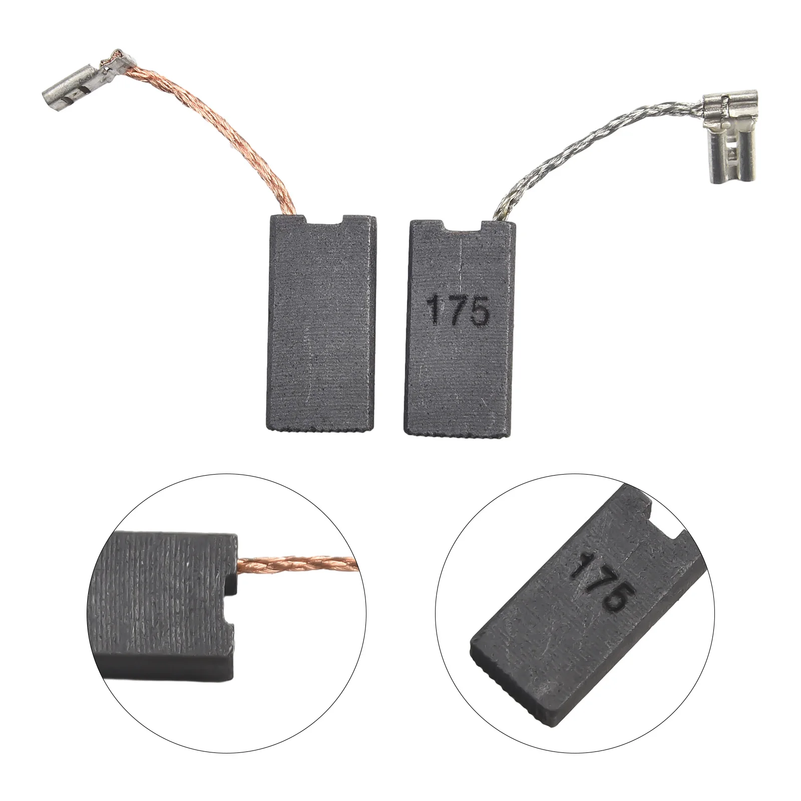 

Power Tool Parts Carbon Brushes High Quality Material Keep Your Motor Running Part Replacement HM1214C HM1317B HM1317C HR4510C