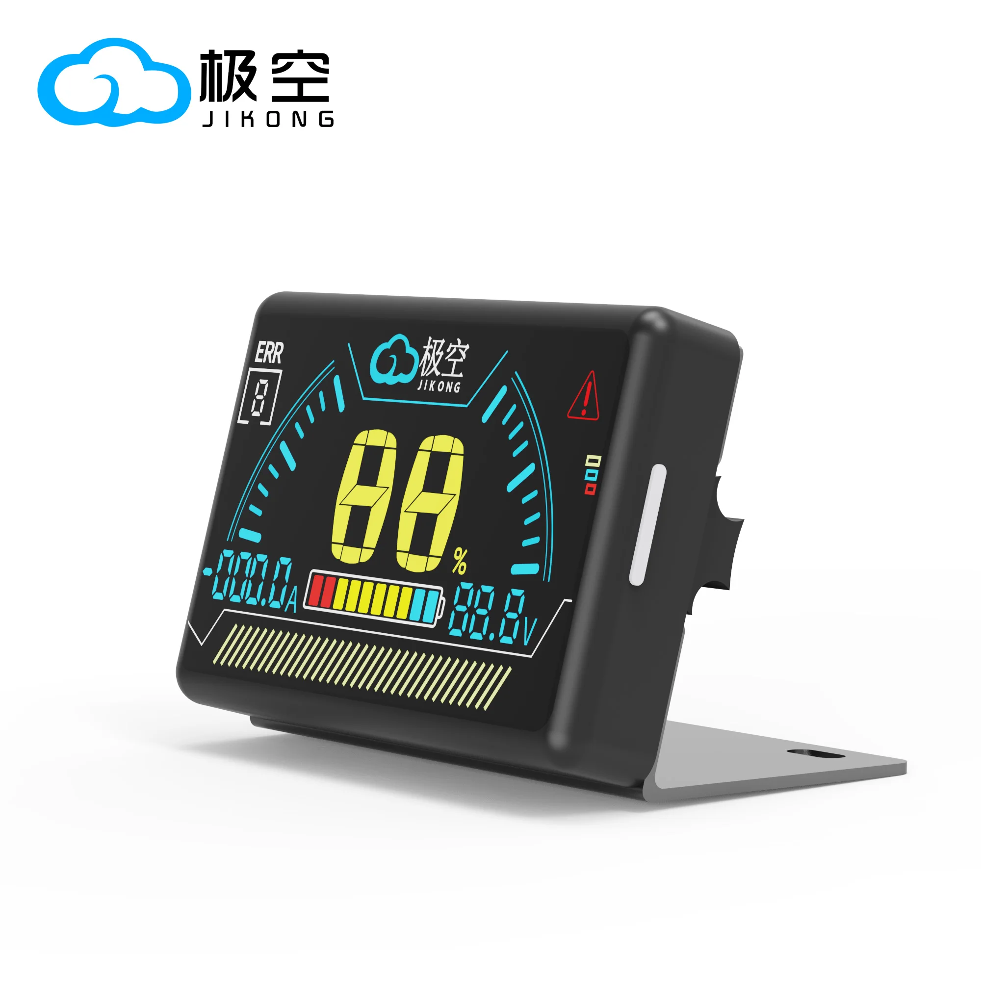 JIKONG Smart BMS com display LCD acessório indicador de nível de bateria inteligente de 2,3 polegadas com cabo de 3500 mm para gerenciamento de bateria