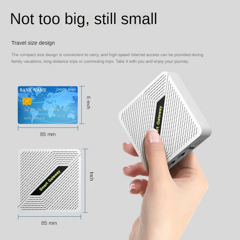 Router WiFi 6 Portabel Dual Band 1800Mbps Mini Modem AX1800 Wireless WiFi Router Laris Manis