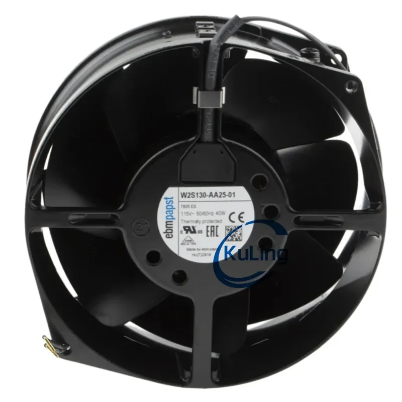 High Temperature Resistant Fan for W2S130-AA25-01 and W2S130-AA27-01 115V Imported Original German