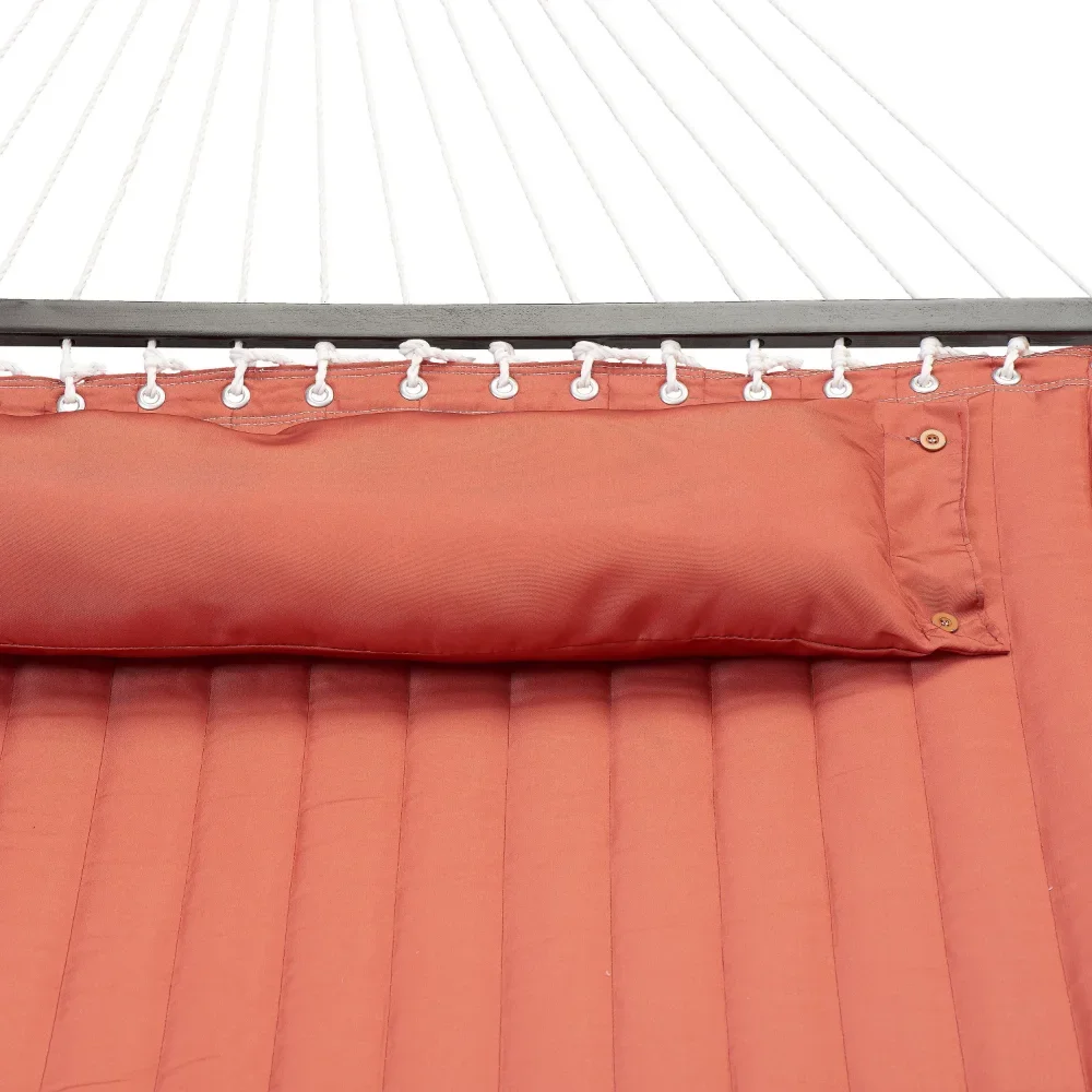 100% Polyester Tree Hammock, Red,Durable and Strong,11.02 Lbs,135.00 X 55.00 X 0.79 Inches
