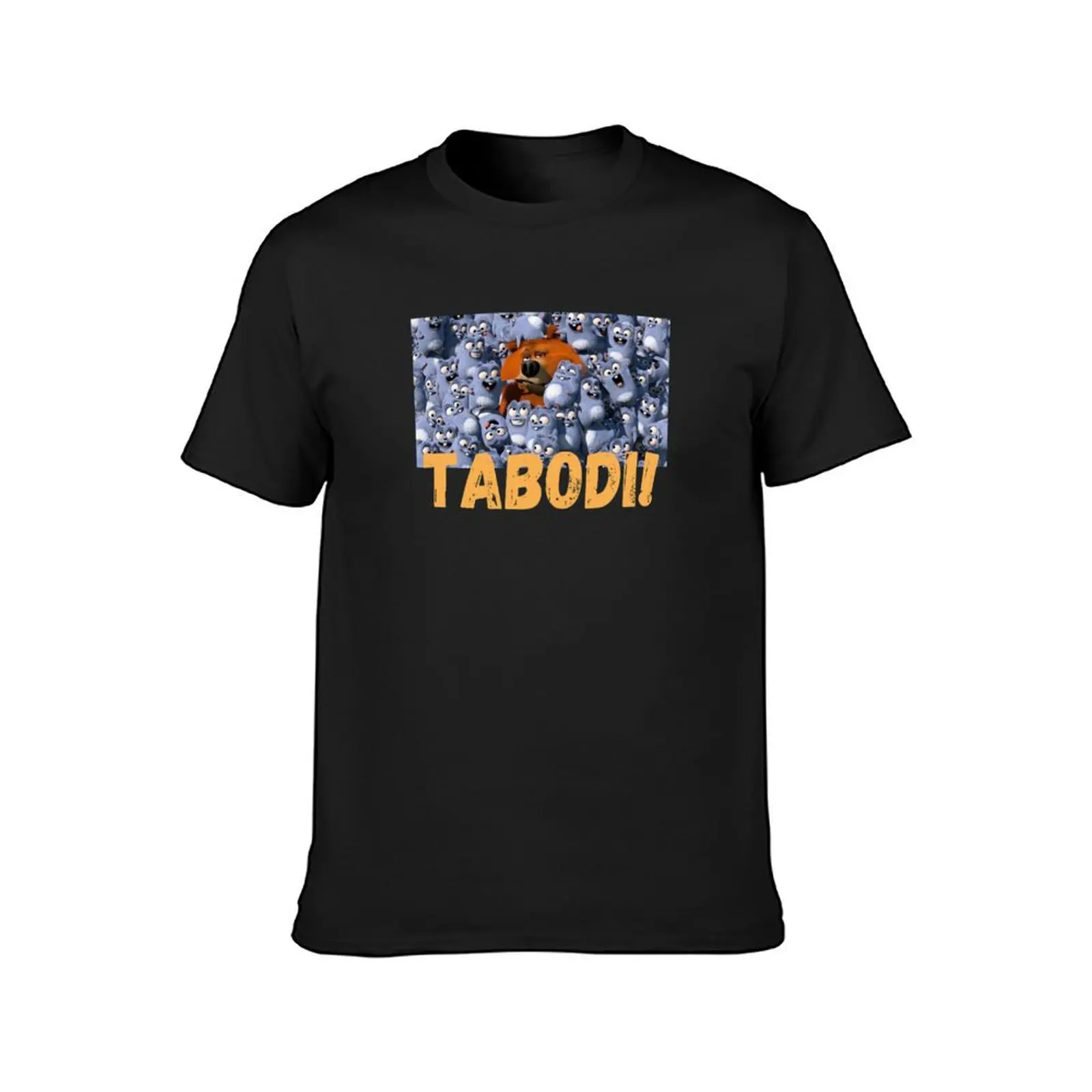 Happy Lemmings Tabodi and Grizzy T-Shirt customs design your own summer clothes Men's clothing