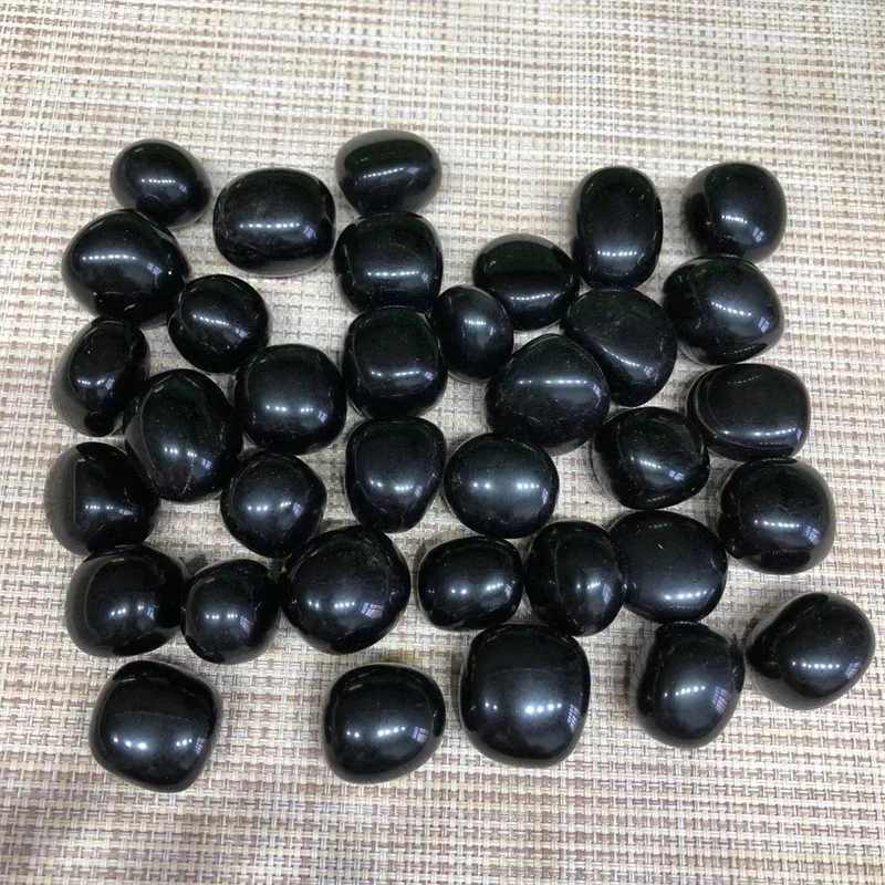 

Natural Stones Quartz Obsidian Tumbled Gravel Healing Crystal Gemstones Reiki Decoration Gems