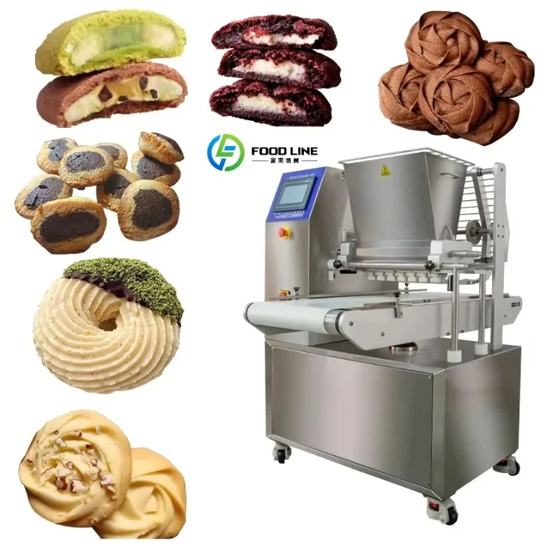 Automatic Cookie Form Press Maker Machine for Small Business Cookies Ginger Biscuit Making Forming Machine Price Customized