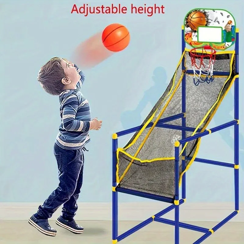 

Life Arcade Basketball Game for Kids, Indoor Basketball Hoop Arcade Game with Electronic Basketball Arcade Toddler Basketball