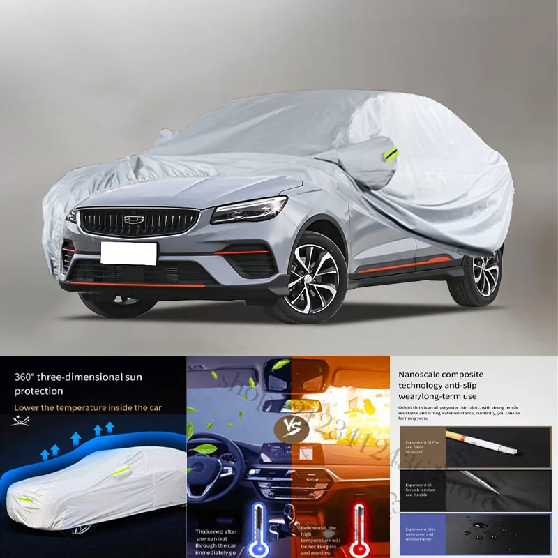 For Geely Emgrands fit Outdoor Protection Full Car Covers Snow Cover Sunshade Waterproof Dustproof Exterior Car cover protection