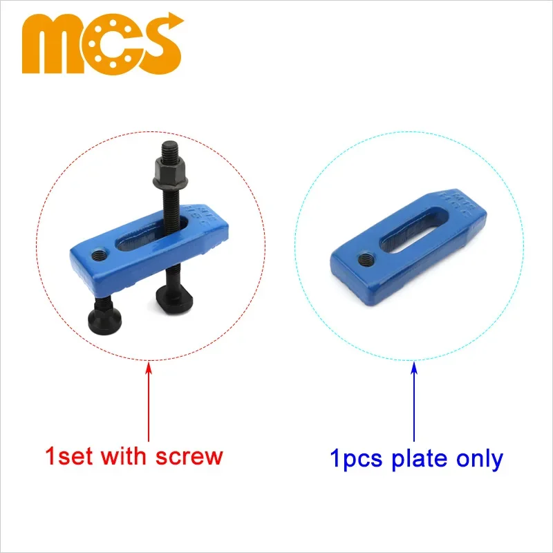 Piastra parallela regolabile M12 M14 M16 M18 M20 forgiato zigrinato temprato presslate stampaggio utensili punzonatrice Kit morsetto