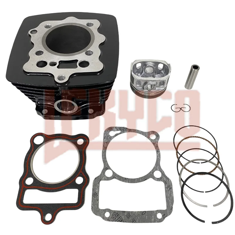62mm CG150 ZF150 Cylinder 13mm Pin Set Kit Motor For Vento Lithium190 Ryder190 Xpress170 Lithium150 FT150‑G FT150‑GT DM150 DT150