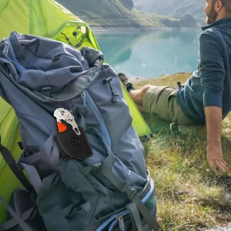 휴대용 칼집 홀스터 가위 홀더 케이스 Leatherman Raptor Rescue Scissors 용 실용적인 의료 외상 가위 Scabbard