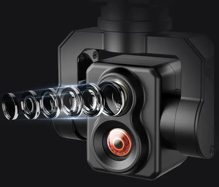 NCZOBOE FPV AI Tracking Module Intelligent Guidance Module Auto Detect Identify Lock Target Tracking System Thermal Imaging