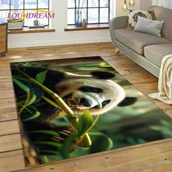 Cartoon Cute Panda Dream Animal 3D tappeto tappeto per camera da letto soggiorno decorazione del divano di casa, gioco per bambini tappetino decorativo di grandi dimensioni