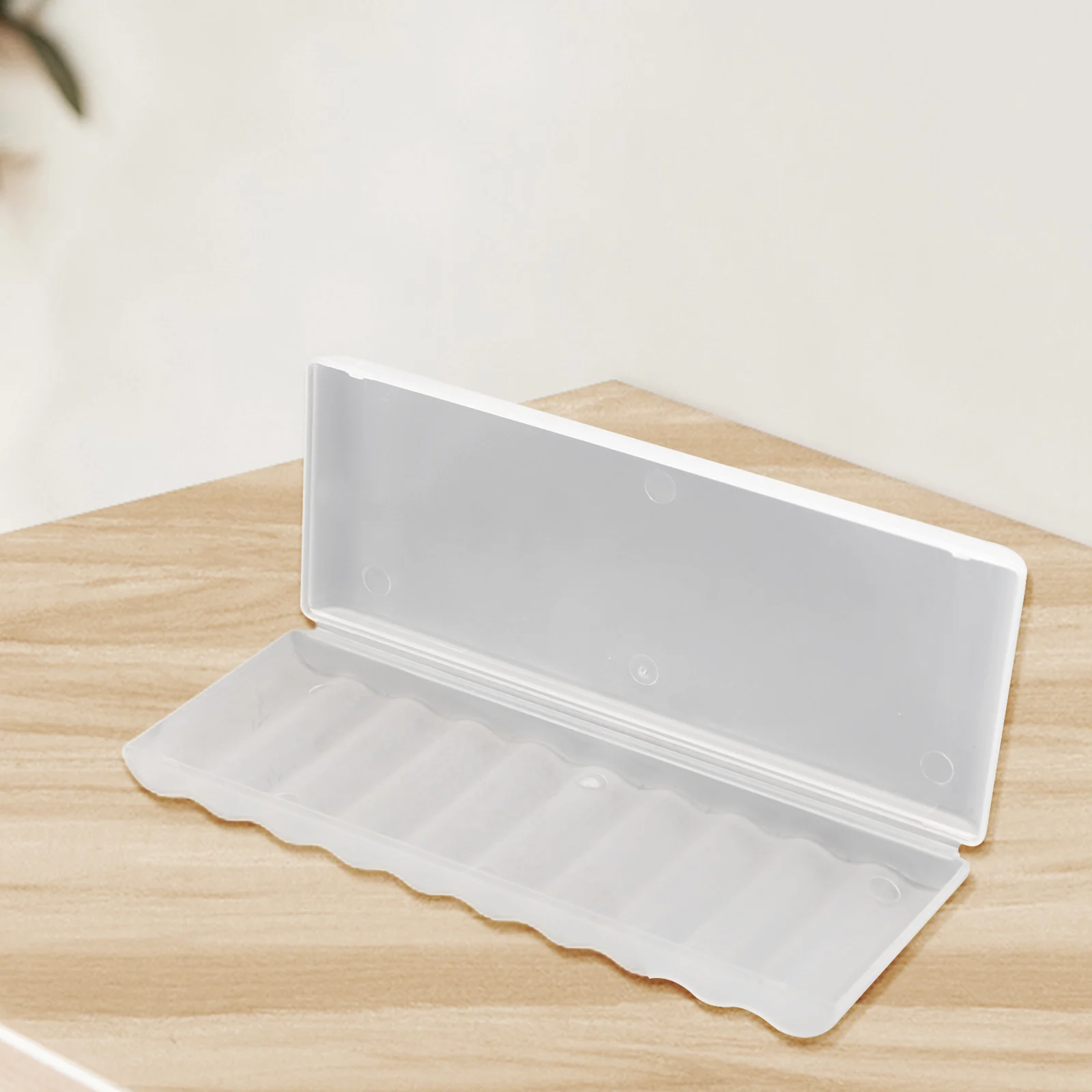 Estuche organizador de almacenamiento de baterías para 10 celdas AA o AAA, diseño de plástico resistente que ofrece protección y acceso efectivos