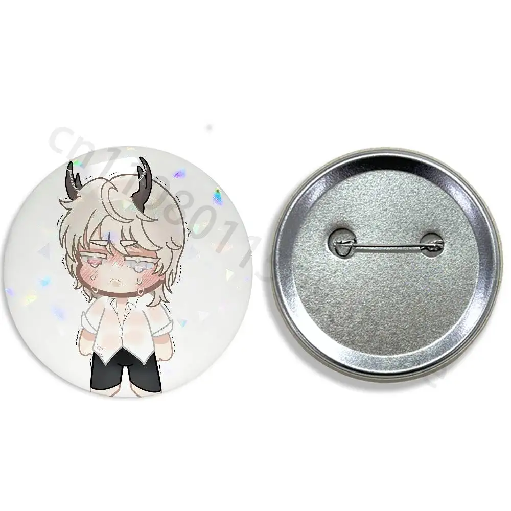 What in HELL is Bad  58mm Badge Brooches on Backpack Clothes Handmade Round Enamel Pins for Jewelry