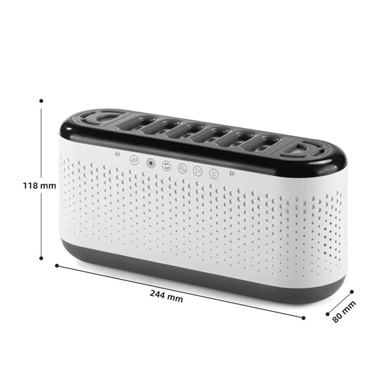 다이내믹 조용한 RGB 책상 가습기, 다채로운 조명, 야간 스탠드, 실내 가정용 거실, 홈 데코