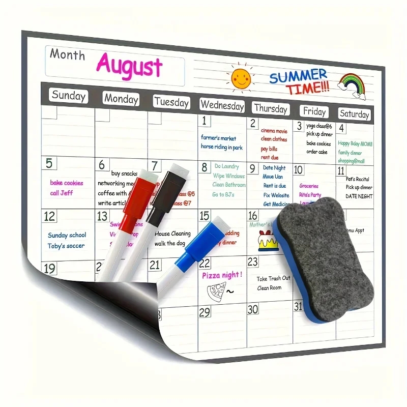 Commercial Kitchen Layout - El planificador de calendario magnético para