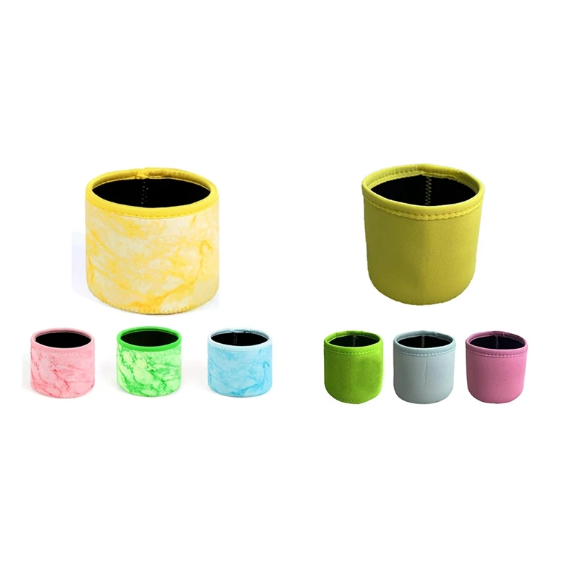 Paquete de 4 fundas de neopreno para helado de 16OZ para accesorios Ninja Creami Deluxe, fundas aisladas reutilizables