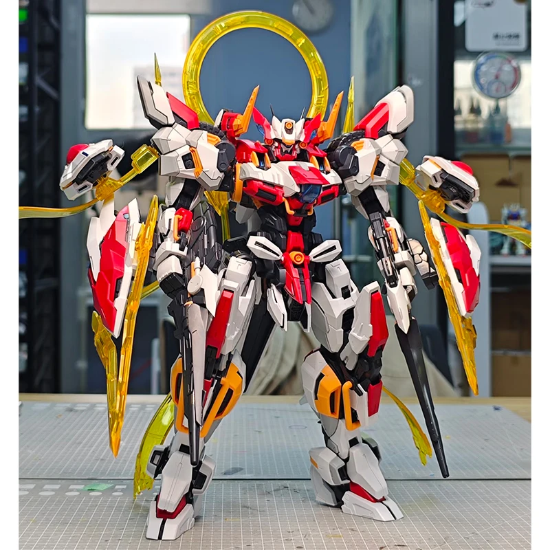 

Сборная модель меха Beyond Zero: Баки Акамацу, Рыцарь-Тень, Коллекционная аниме-фигурка для любителей мехов, подарок