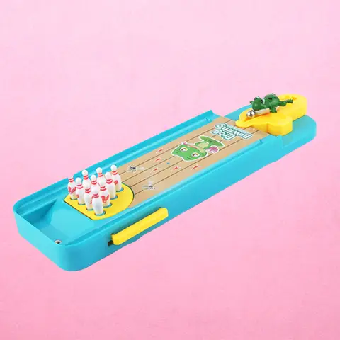 मिनी बॉलिंग बॉल डेस्कटॉप बॉलिंग गेम फिंगर कैटापुल्ट बॉलिंग टेबलटॉप स्पोर्ट्स बच्चों के लिए शैक्षिक खिलौने 10 best sales टेन पिन बॉलिंग - №5