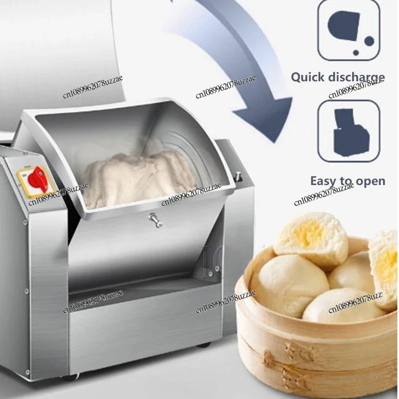 Commercial Food Mixer Dough Kneading Machine Baking Equipment for Restaurant Pizzeria